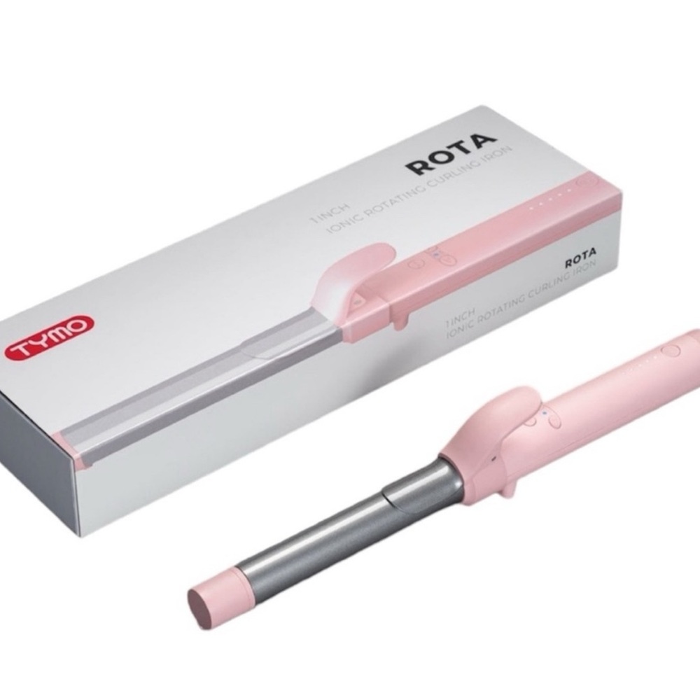New! SEALED Tymo ROTA Pink Rotating 1‎ Inch
Curling Iron